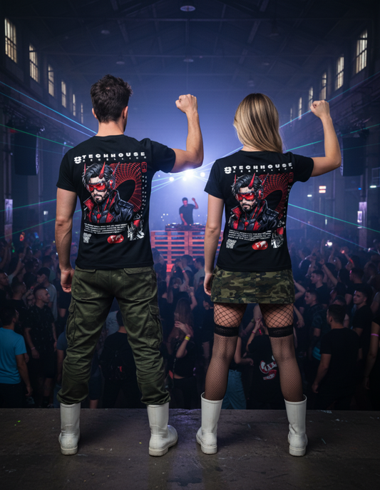 Masculogue® „Techhouse Rebellion Guy“ – Premium Shirt (Unisex)