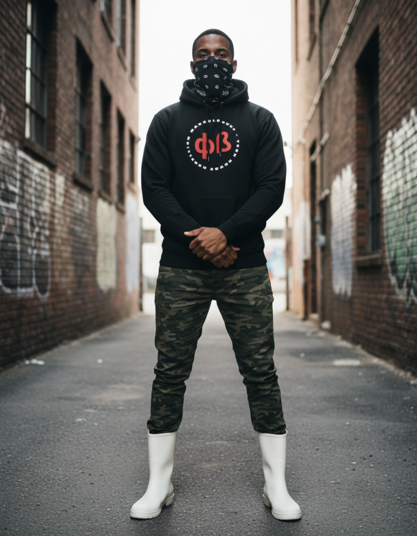 Masculogue® „Techhouse Rebellion Girl“ – Premium Hoodie (Unisex)