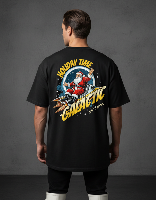 Masculogue® „Holiday Time Galactic“ – Oversized Shirt (Unisex)