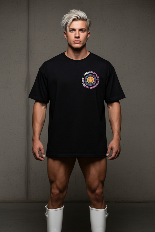 „House Sunset Cruiser“ - Oversized Shirt