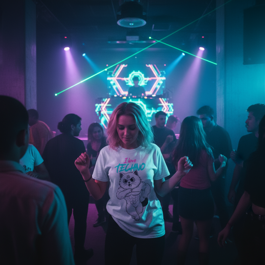 Masculogue® GC "I Love Techno" Singlejersey