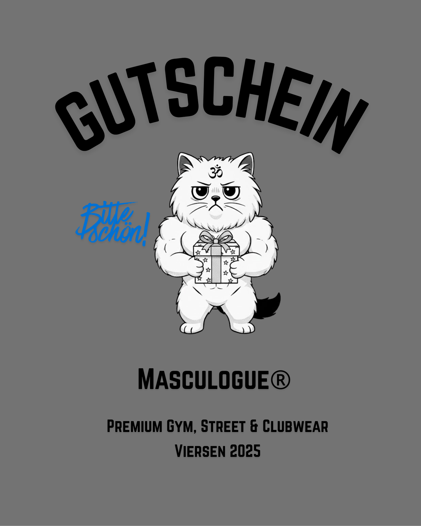 🖤 Masculogue® Geschenkgutschein