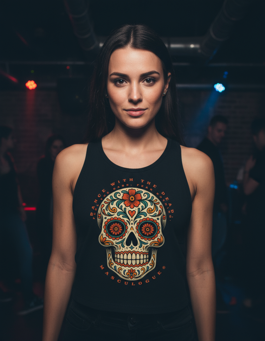 Masculogue® "Dance with the Dead" - Feminine Fit Racerback