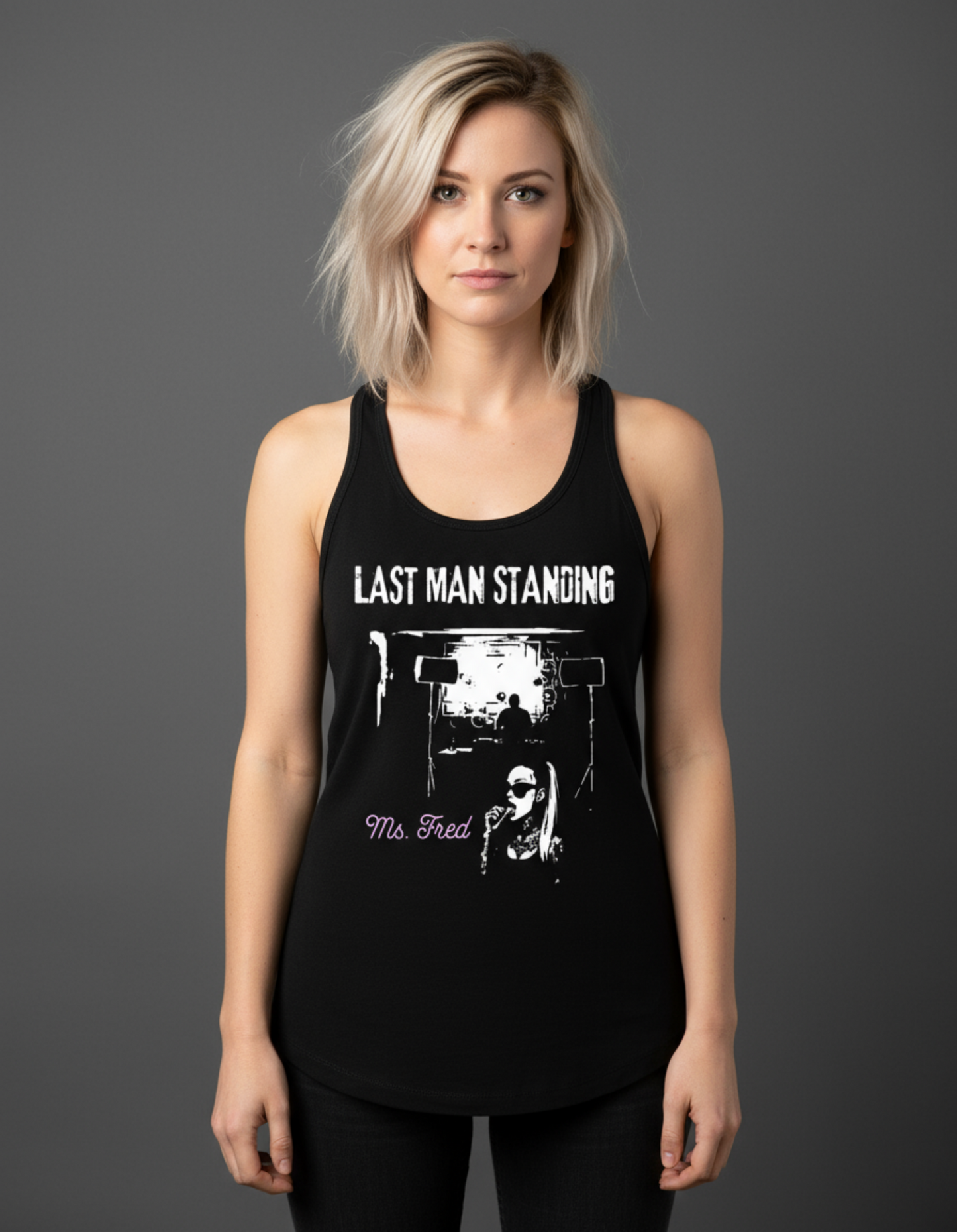 Masculogue® „Last Wo*Man Standing“ – Feminine Fit Racerback