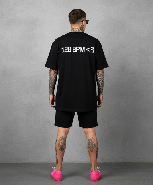 Masculogue® „128 BPM <3“ – Oversized Shirt