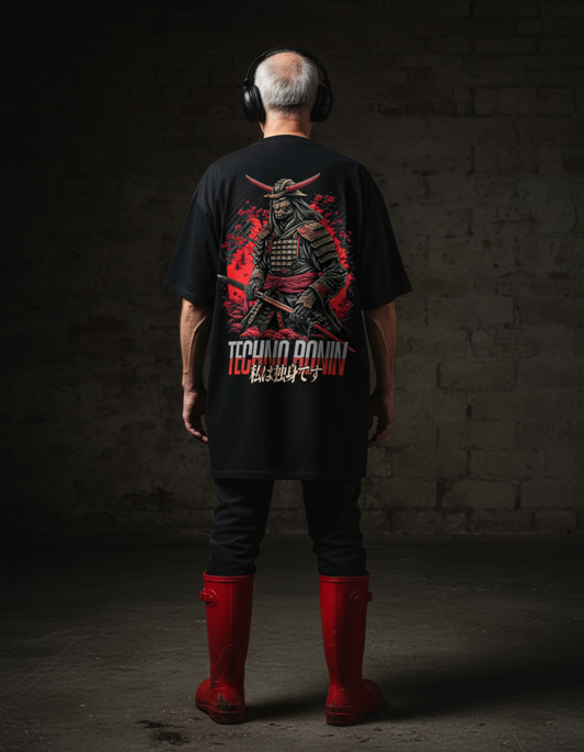 Masculogue® „Techno Ronin“ – Oversized Shirt