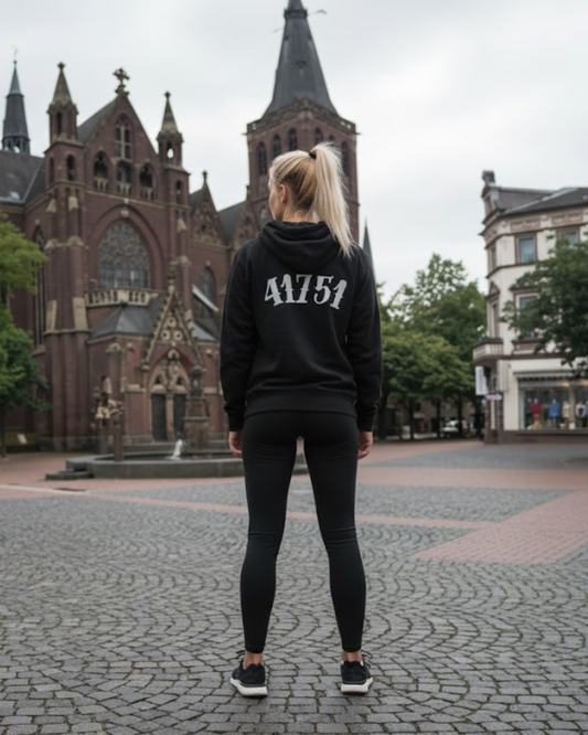 Masculogue® Premium Hoodie – 41751 Dülken Edition