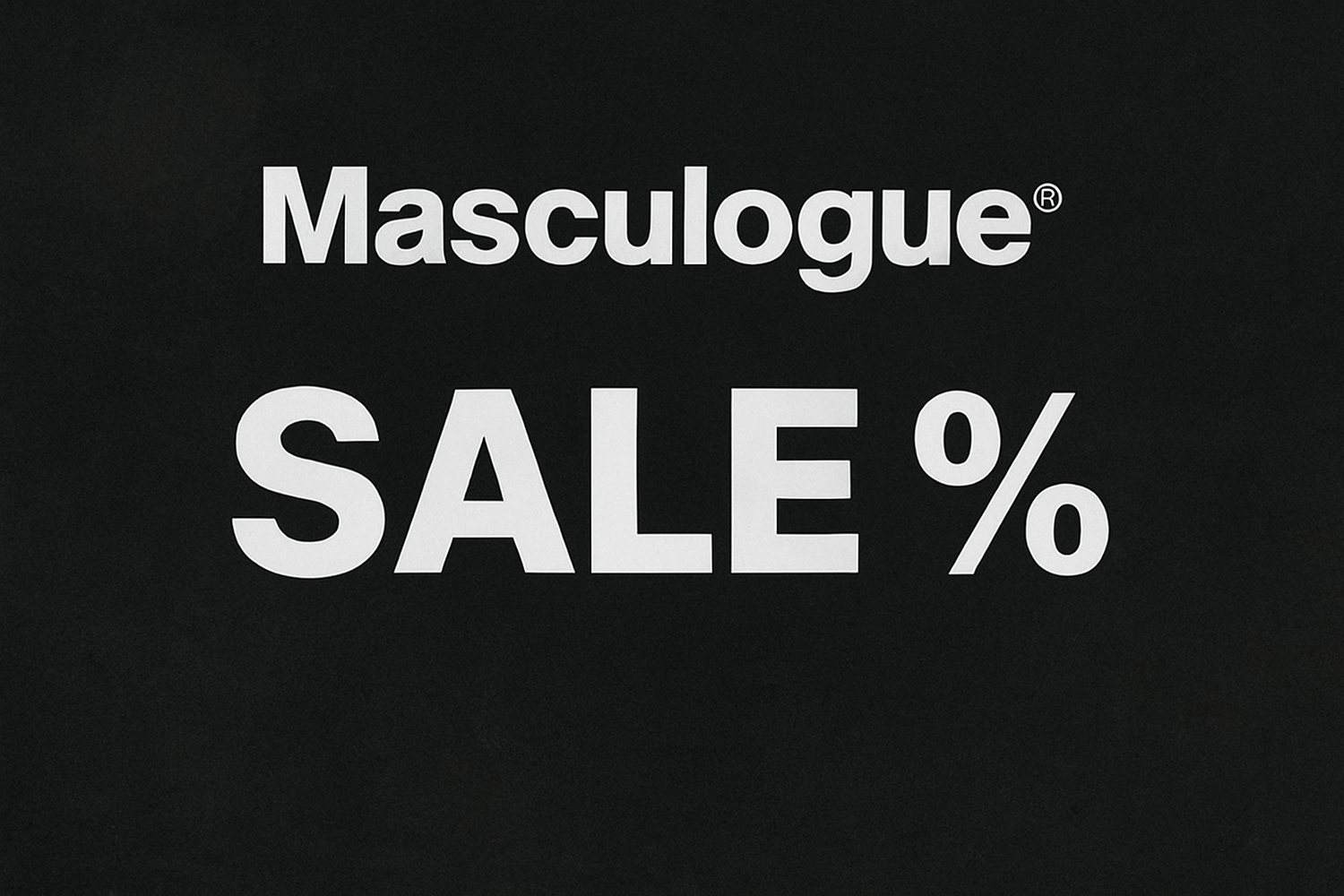 SALE - %