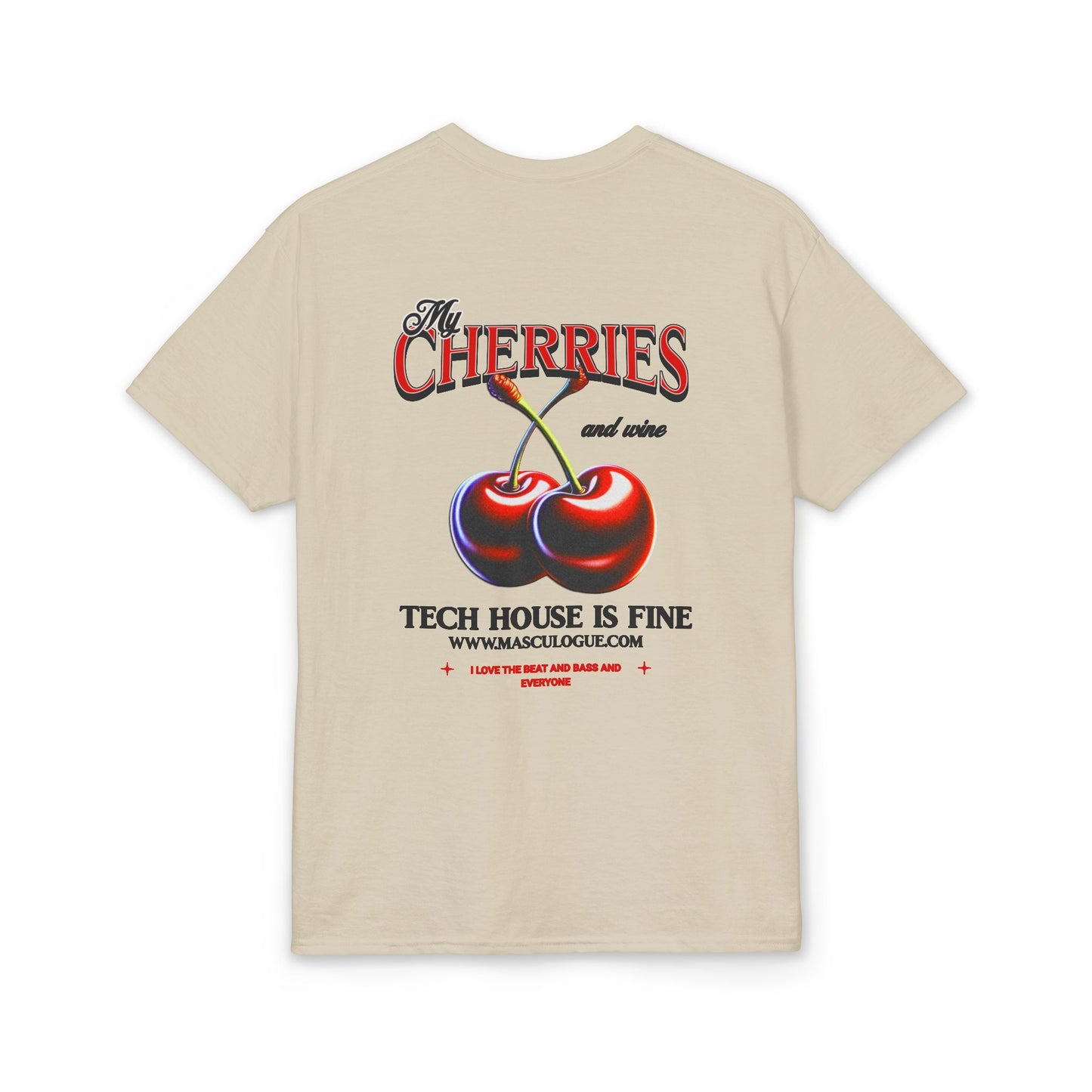 Masculogue® „My Ibiza Cherries“ – T-Shirt (Unisex)