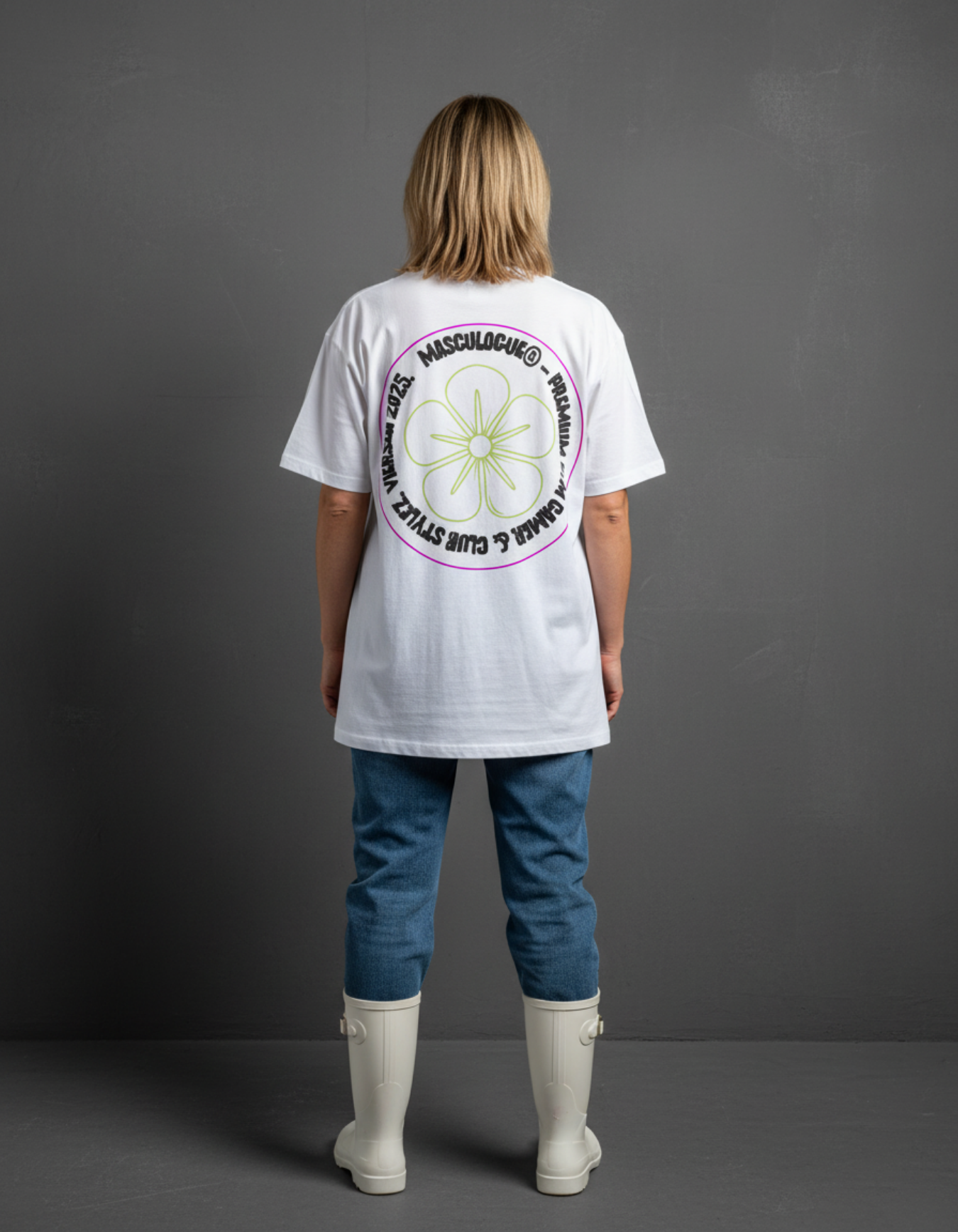 Masculogue® “Quiet Minds Think Loudest” – Oversized Shirt (Unisex)