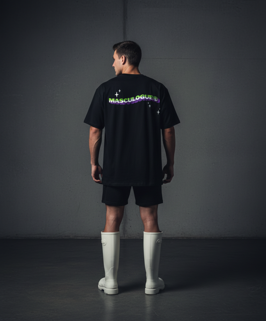 Masculogue® „Rave Dave“ – Oversized Shirt (Unisex)