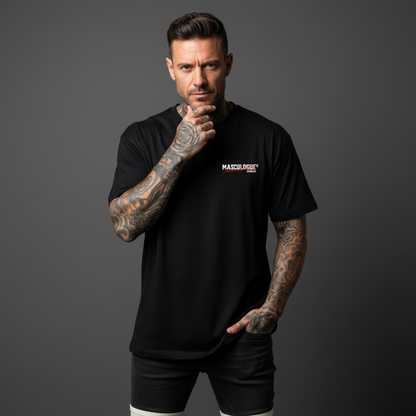 Masculogue® “Tech House Pacifist – Nun” – Oversized Shirt (Unisex)