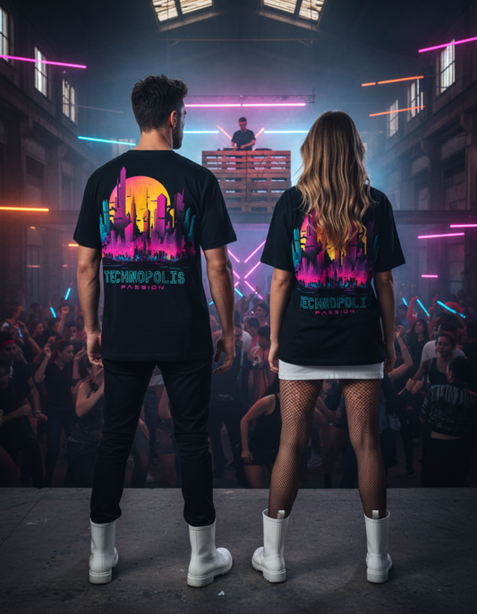 Masculogue® „Technopolis Passion“ – Oversized Shirt (Unisex)