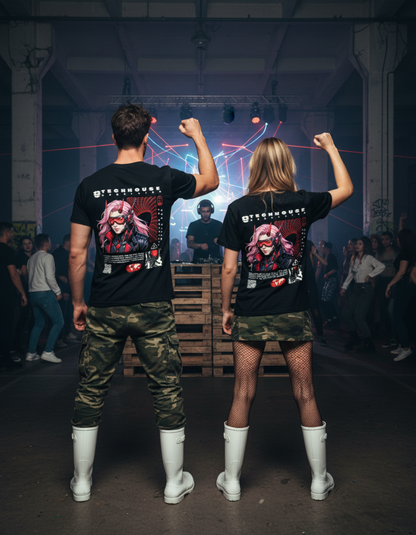 Mascu﻿logue® „Techhouse Rebellion Girl“ – Premium Shirt (Unisex)