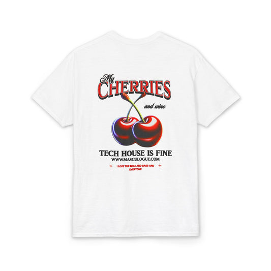 Masculogue® „My Ibiza Cherries“ – T-Shirt (Unisex)