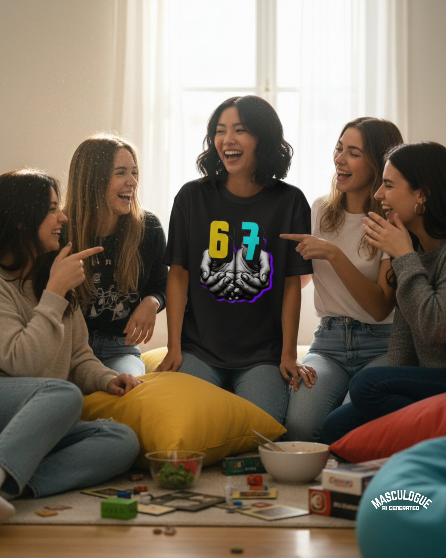 Masculogue® „6/7“ Oversized Shirt