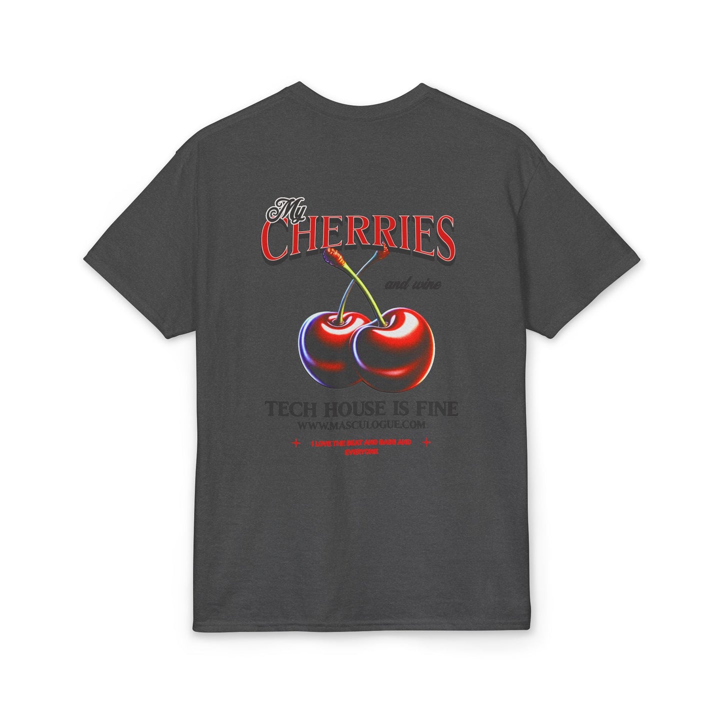 Masculogue® „My Ibiza Cherries“ – T-Shirt (Unisex)