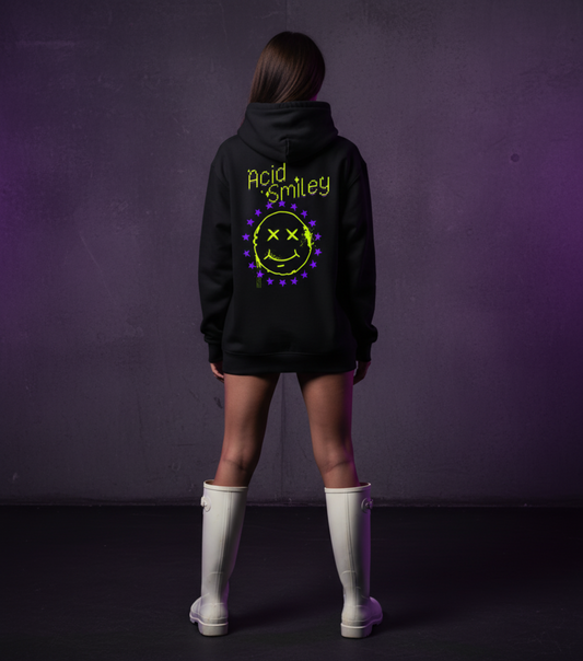 Masculogue® „Acid Smiley“ – Oversized Shirt