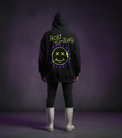 Masculogue® „Acid Smiley“ – Oversized Shirt