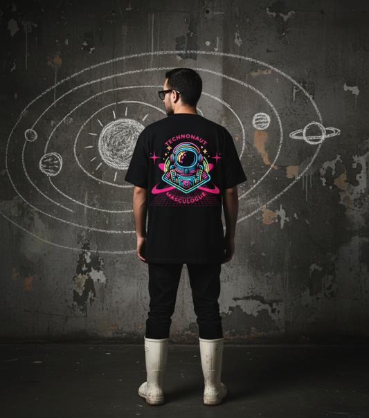Masculogue® „Techonaut“ – Oversized Shirt