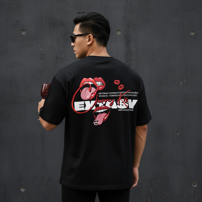 Masculogue® „Cherry Kiss Extasy“ – Oversized Shirt