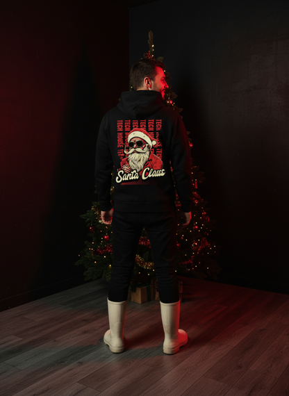 Masculogue® „Tech House Santa“ – Premium Hoodie (Unisex)