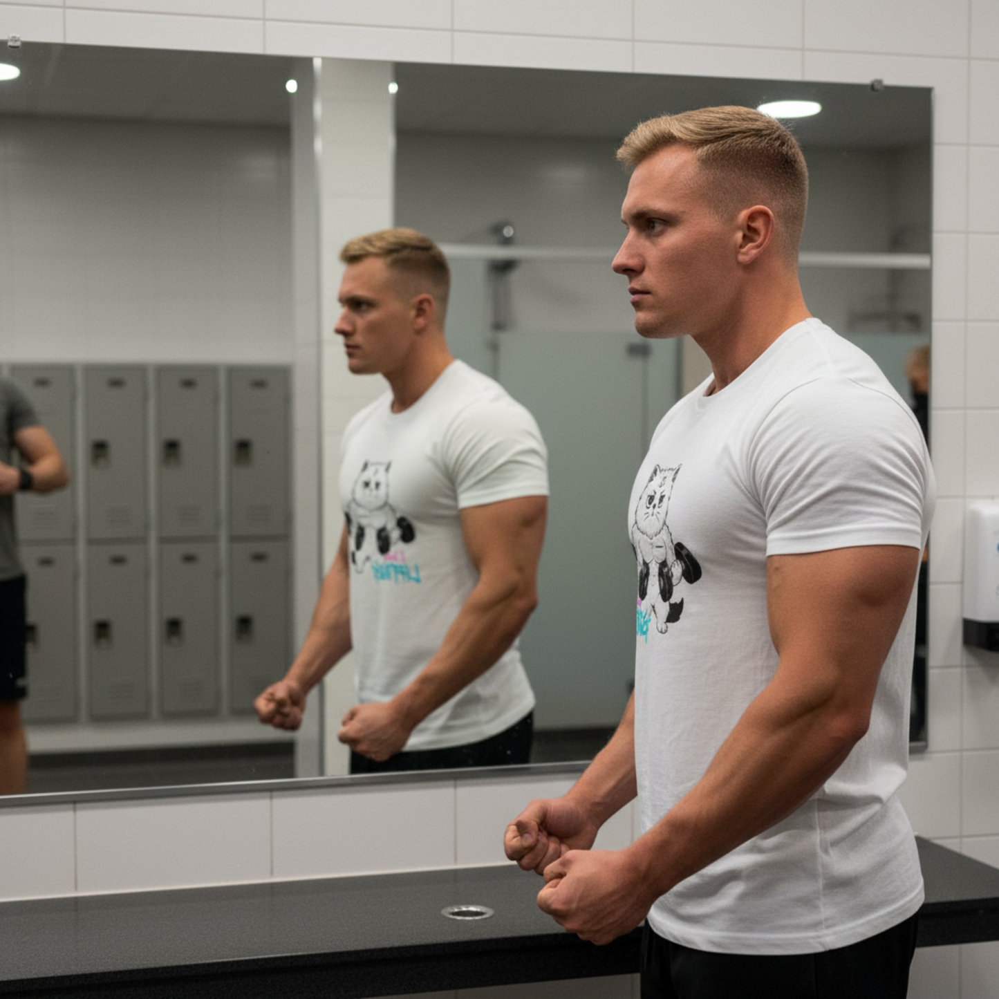 Masculogue® GC "I Love Lifting" Singlejersey