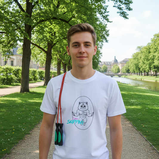 Masculogue® GC "I Love Skipping" Singlejersey