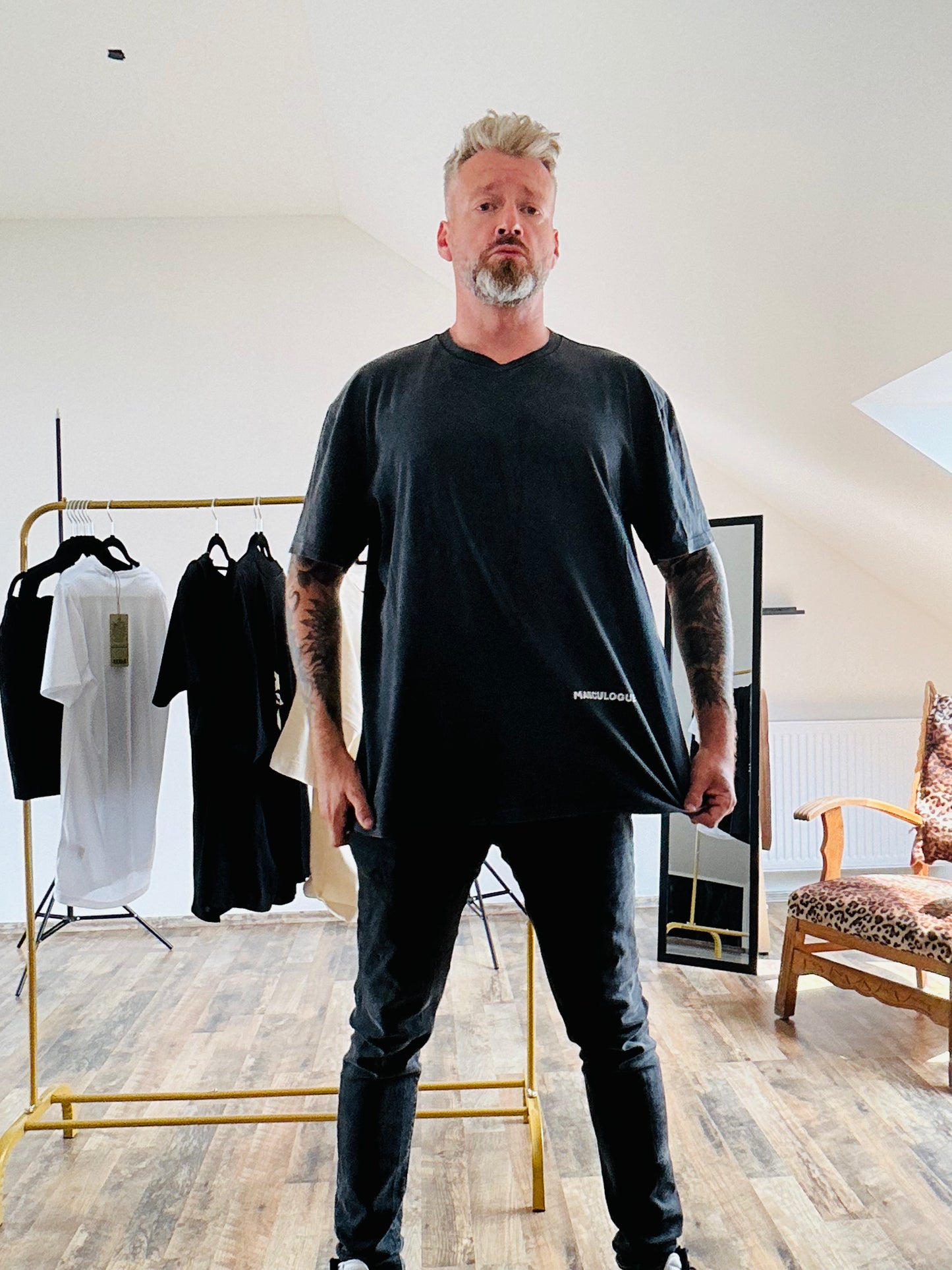 Masculogue® LS Dance&Georgie Oversize Tee