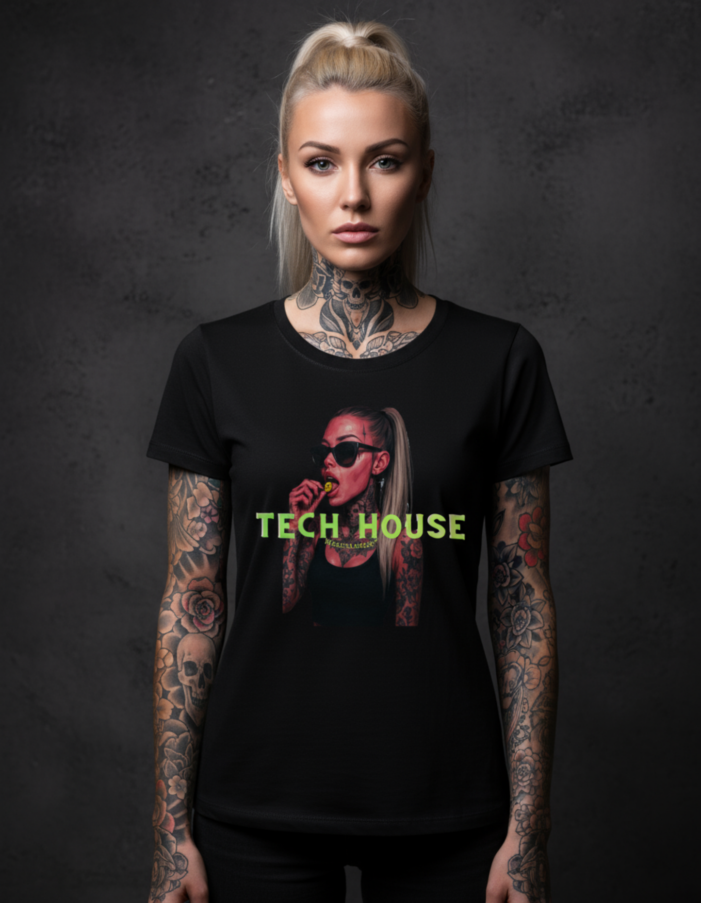 Masculogue® „Tech House Barbie“ – Premium Shirt