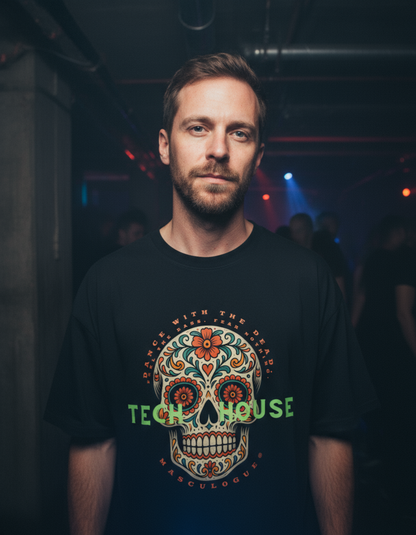 Masculogue® „Dance with the Dead“ – Oversized Shirt