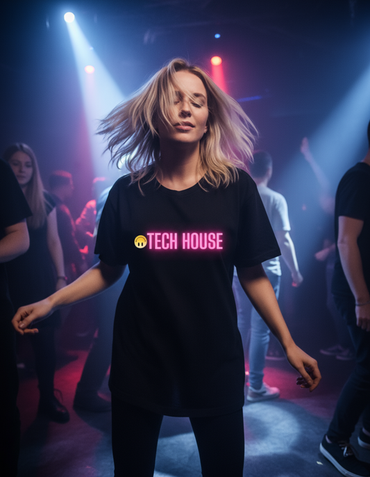 Masculogue® „Tech House Smiley“ – Premium Shirt