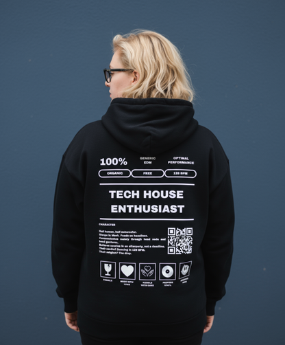Masculogue® „Tech House Enthusiast“ – Premium Hoodie