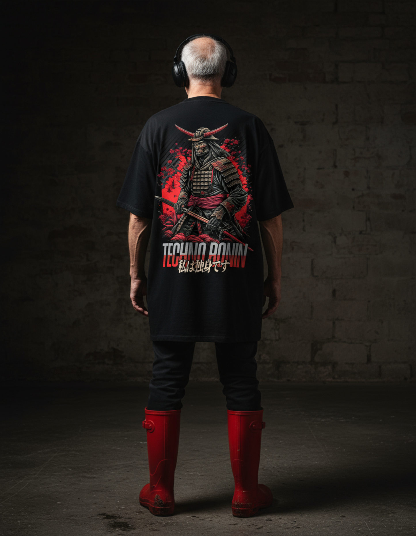 Masculogue® „Techno Ronin“ – Oversized Shirt