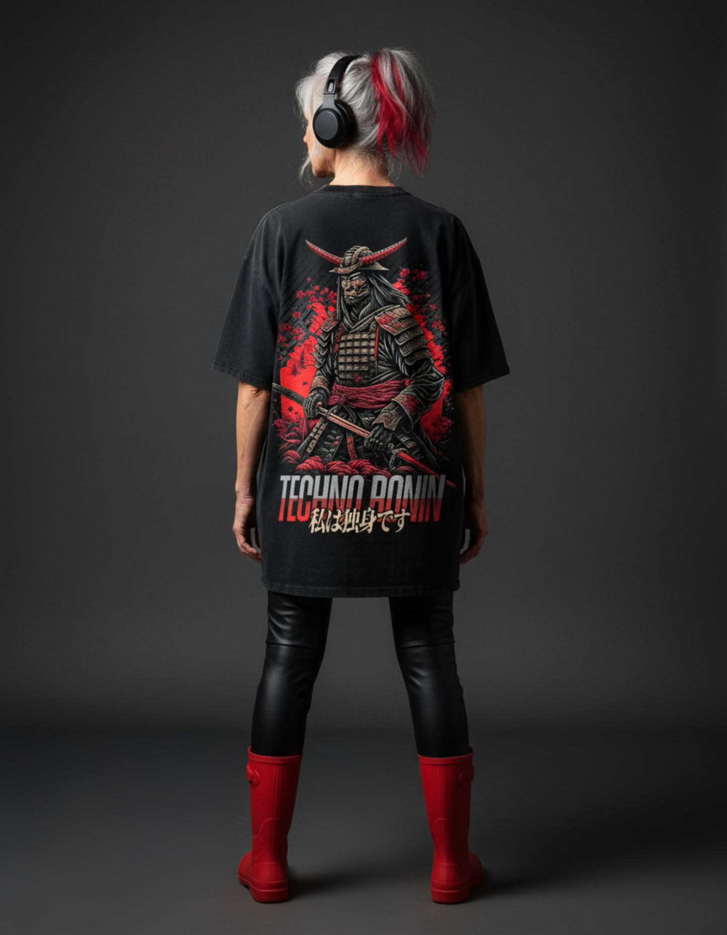 Masculogue® „Techno Ronin“ – Oversized Shirt