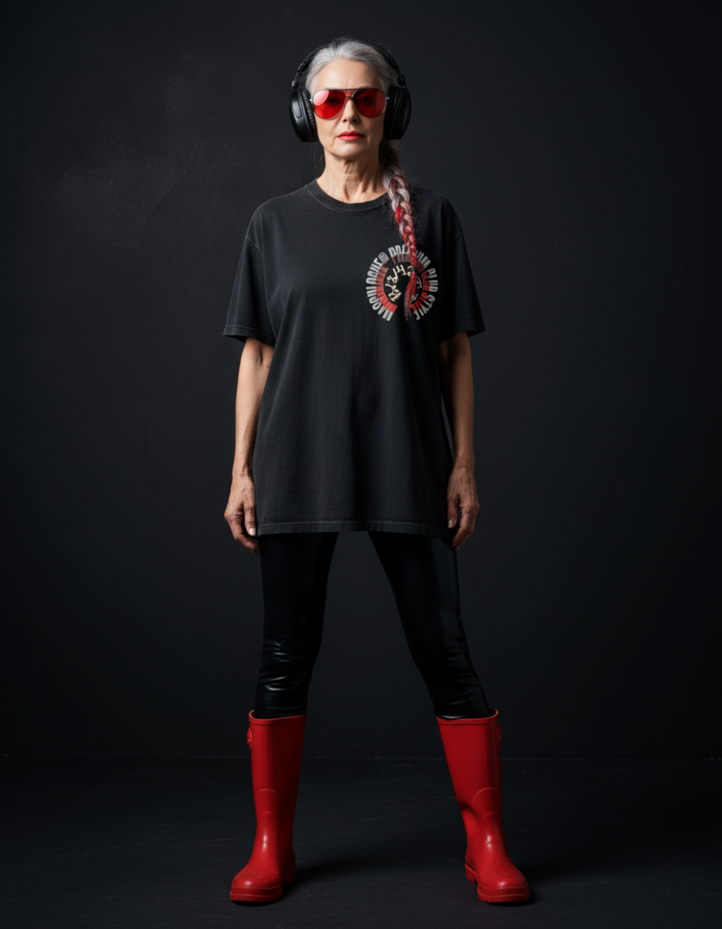 Masculogue® „Techno Ronin“ – Oversized Shirt