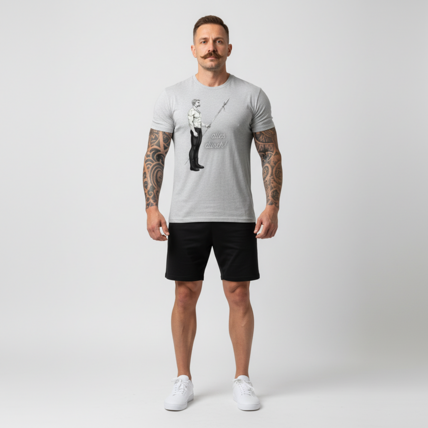 Masculogue® – DF Organic Shirt Men „…alles durch!“ (Olaf-Edition)