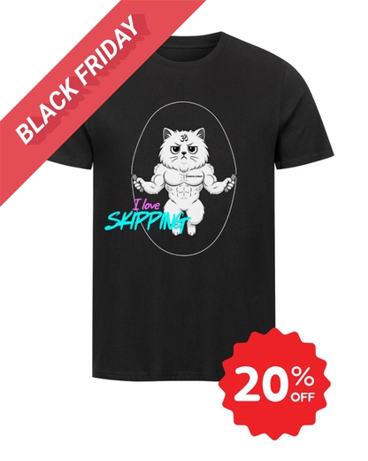 Masculogue® GC "I Love Skipping" Singlejersey