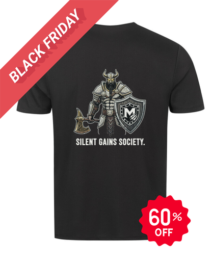 Masculogue® „Silent Gains Society“  Men Sport-Shirt