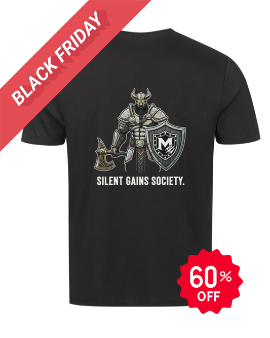 Masculogue® „Silent Gains Society“  Men Sport-Shirt