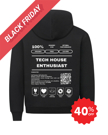 Masculogue® „Tech House Enthusiast“ – Premium Hoodie