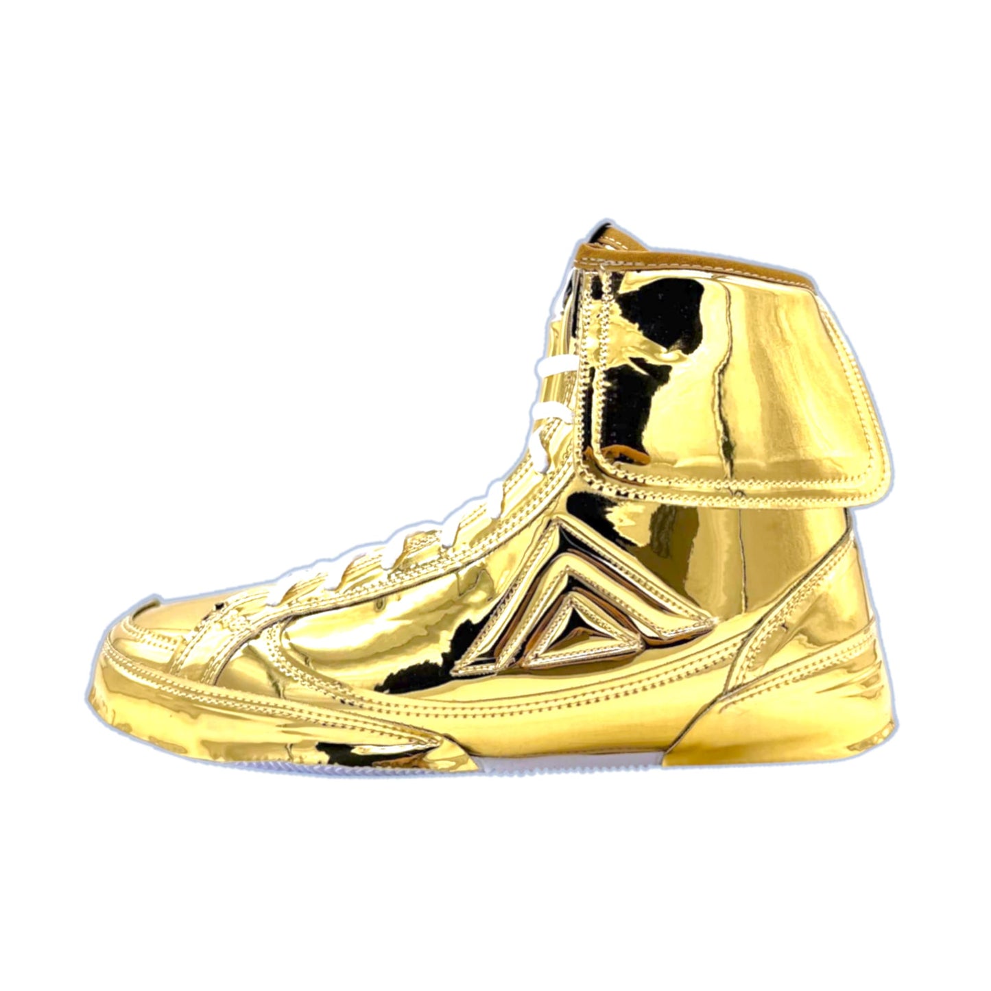 PRE ORDER Adams X Mansour FLITE Pro - "ALL GOLD" Boxing Boots