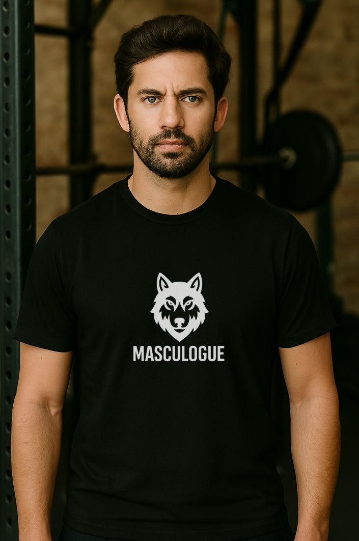 Masculogue® AlphaWolf Single Jersey Tee