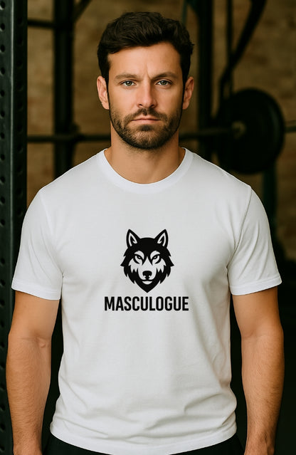 Masculogue® AlphaWolf Single Jersey Tee